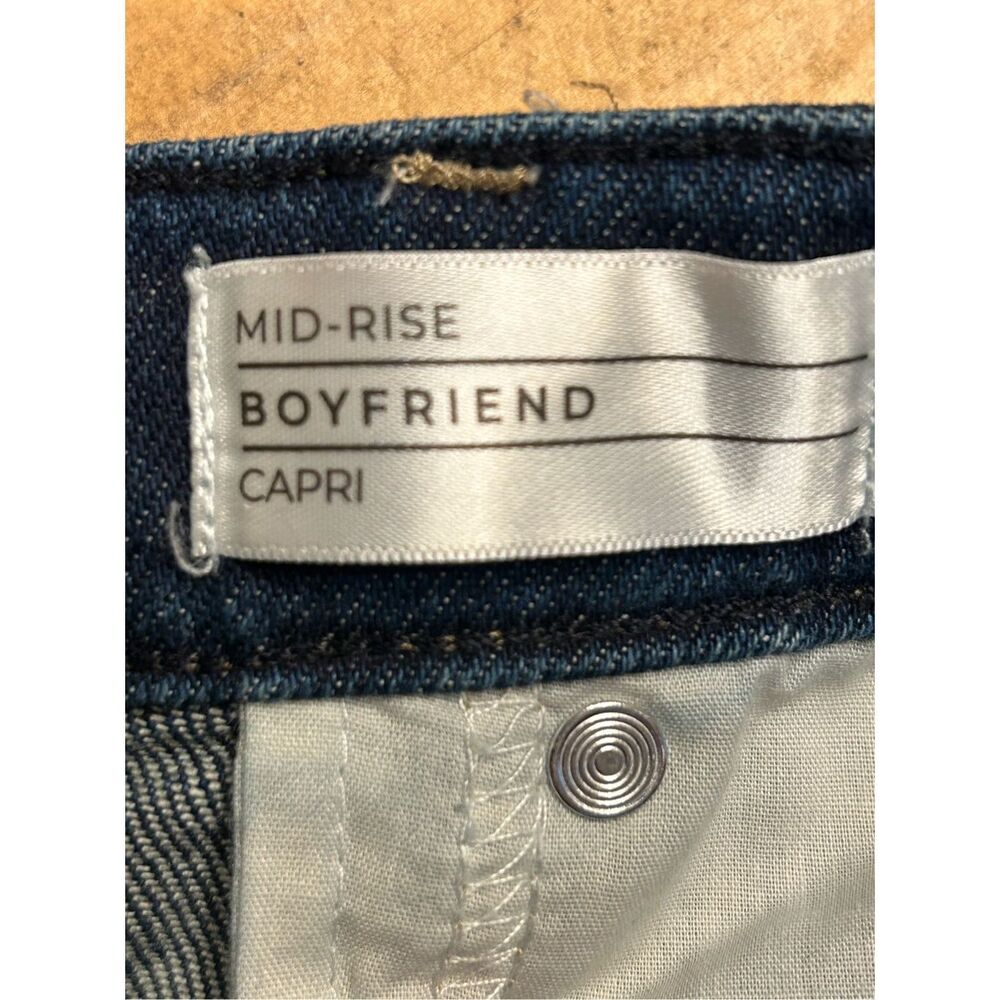 Lane Bryant Jeans Womens Size 14 Capri Boyfriend Dark Wash nwt (0911) - Picture 10 of 10